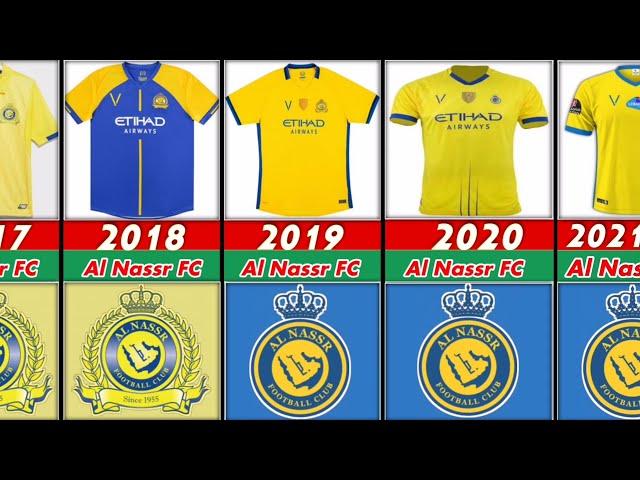 Al Nassr Jersey & Logo Evolution.