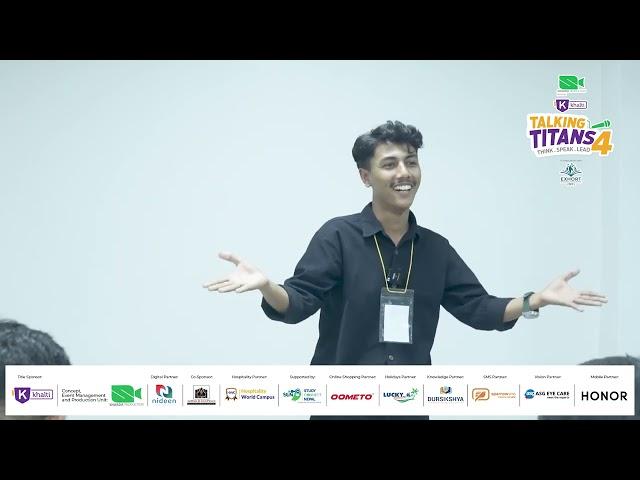 2160 Sumit Kumar Oli | Biggest Speaking Challenge in Nepal - Talking titans 4