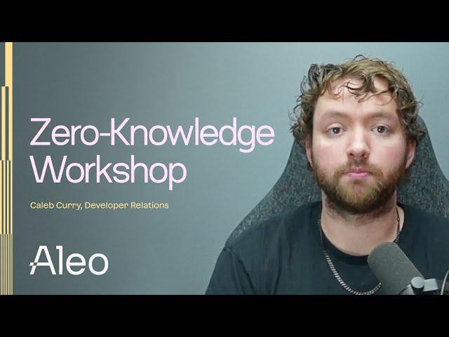 How To Build a Zero Knowledge App in Leo | Aleo Tutorials