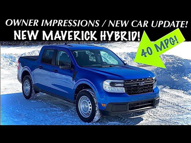 MY NEW FORD MAVERICK HYBRID / TOUR & OVERVIEW