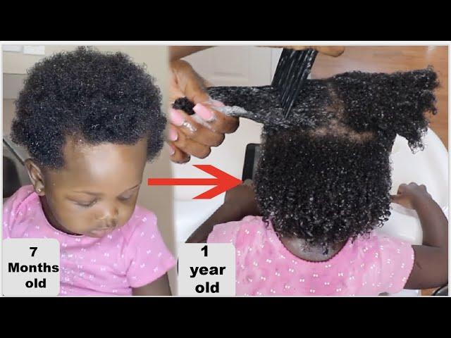 Use this method once a week and your child's hair will never stop growing. Aloe vera for hair growth