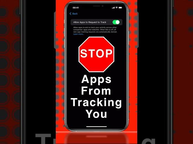 How To Stop Apps From Tracking You On Your iPhone #shorts