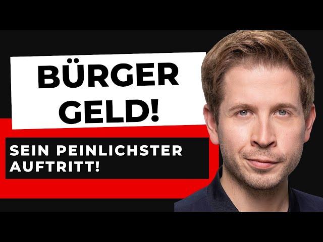 BLAMIERT: Kevin Kühnert mit falscher Aussage zum Bürgergeld! (Hart aber Fair)