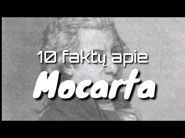 10 faktų apie Mocarta | Trys Vilkai