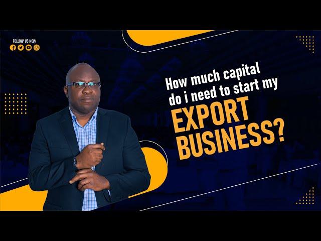 Export To USA || How Much Do You Need to Start Your Export Business? Find Out Now!