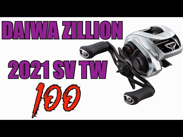 Daiwa ZLNSVG100 2021 Zillion SV TW Baitcasting Reel Review | J&H Tackle