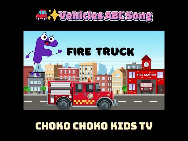  ABC Alphabet Song – Vehicles Edition!  #KidsLearning