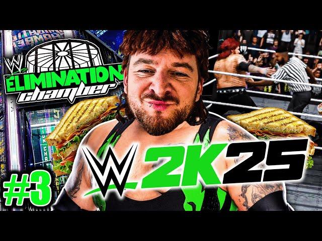 KRÖLLECK geht in den CHAMBER ! | Wer mag SANDWICH ? WWE 2K25 MY RISE  #3 XL Folge