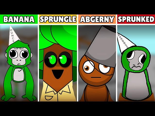 EVERY Monster From Incredibox BANANA! All New Mod Versions Comparison