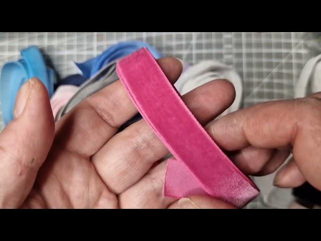 Роскошные бархатные ленты для творчества! :)