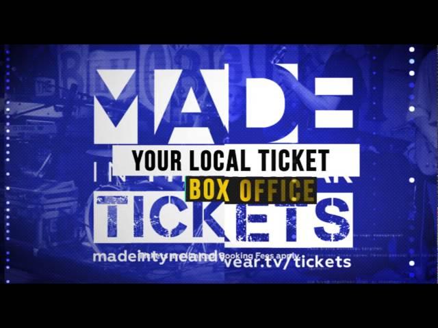 Made Tickets on Made in Tyne & Wear TV