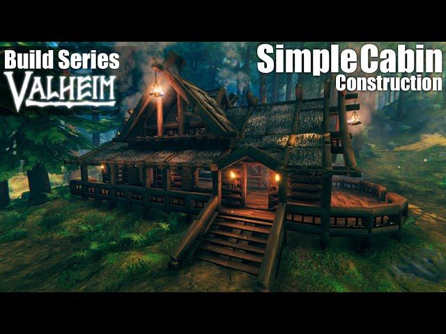 Valheim Build Series | EP 25 | Simple Forest Cabin Pt. 1 - Construction