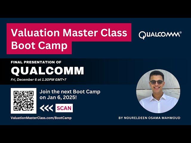 Valuation of Qualcomm - Valuation Master Class Professional