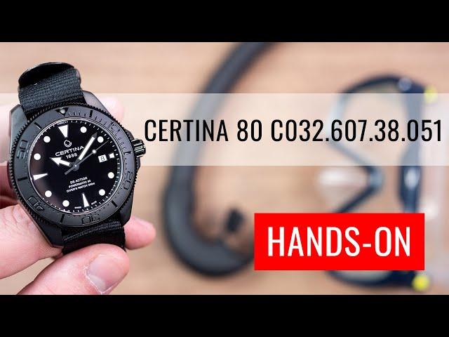 HANDS-ON: Certina DS Action Diver Powermatic 80 C032.607.38.051.00