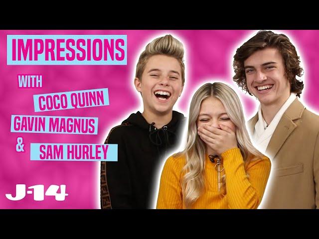 Gavin Magnus, Coco Quinn, and Sam Hurley Do Impressions of Kylie Jenner and More!