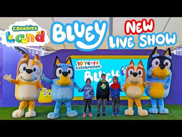 New Bluey Live Show Featuring Bingo Bandit And Chilli At CBeebies Land (May 2024) [4K]