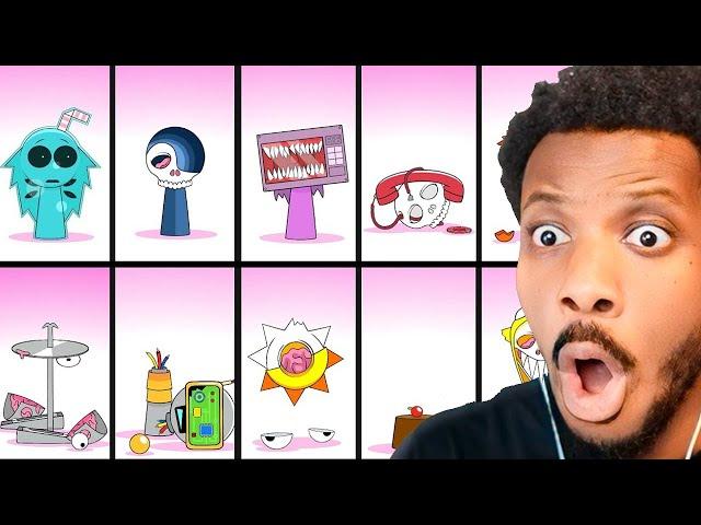 SPRUNKI OC ALL PHASES That will make you SCREAM!