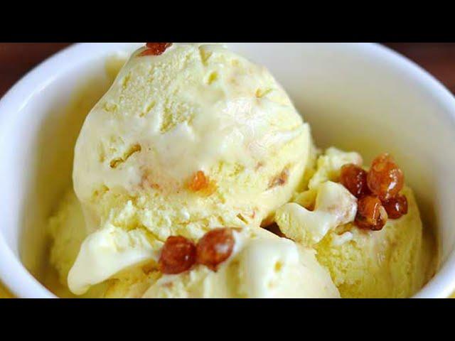 Icecream Class 1: Professional Natural Butterscotch Ice Cream, Butter Scotch Ice Cream Recipe