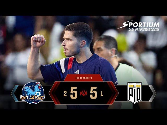 Foot2Rue of AMINE vs PIO FC of RIVERS | Full Match Round 1 Day 2 (5-5) (2-1)