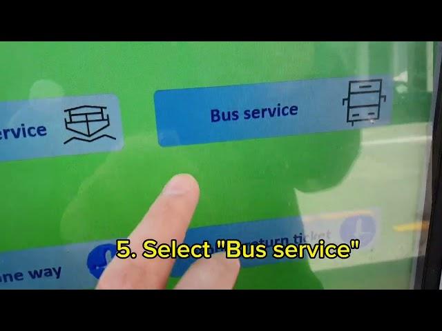 HOW TO buy a BUS ticket in Venice Mestre station in LESS than a minute