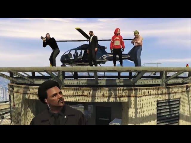 cg, eugene & carter witness tony fall off a crane (multiple povs)