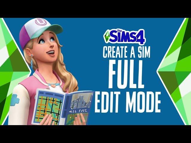 The Sims 4: CAS Full Edit Mode Cheat 