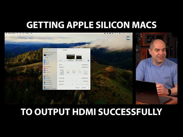 Fixing Apple Silicon Mac HDMI Output for Video Production Systems