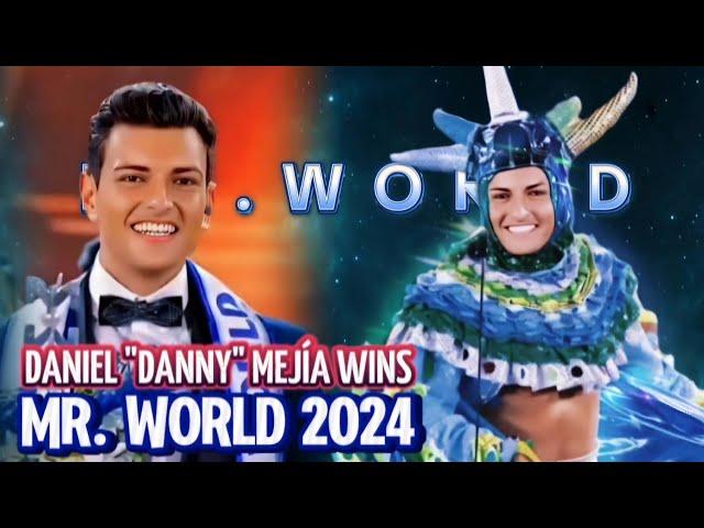 Mr. Puerto Rico Daniel or Danny Mejia WINS Mr. World 2024 Competition