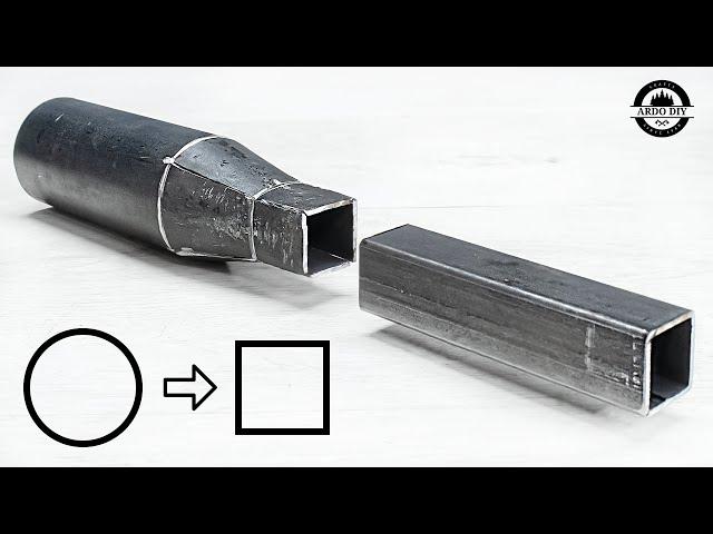 How to Connect Different Size Round Pipe to Square Profile The Secret Revealed