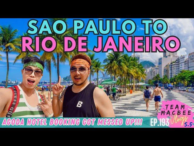 Bus Travel from Sao Paulo to RIO DE JANEIRO in Brazil (and how our hotel booking got messed up)