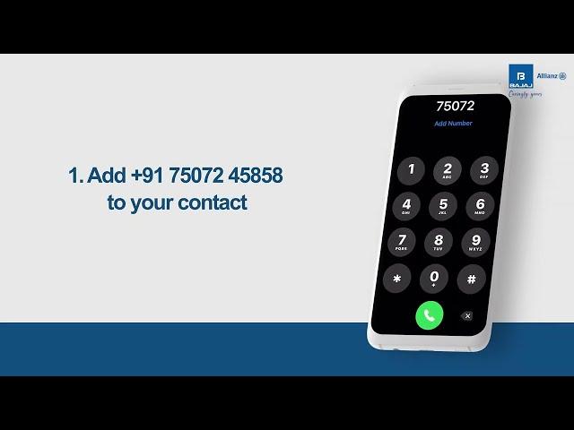 Your Insurance Simplified with Whatsapp Service| Bajaj Allianz General Insurance