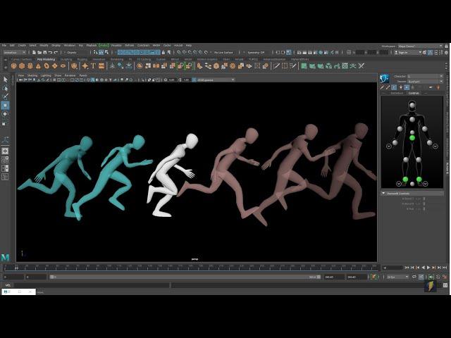 Learning Maya- Applying MoCap Data to the Quick Rig