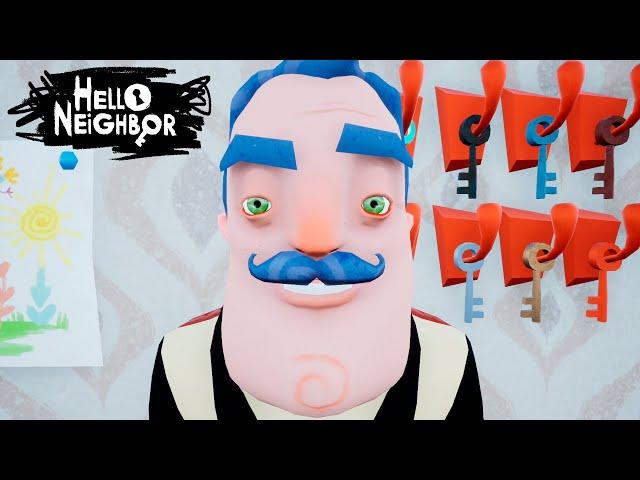 ШОУ ПРИВЕТ СОСЕД!ДОМ С 1000 КЛЮЧЕЙ!ИГРА HELLO NEIGHBOR 2 MOD KIT ПРОХОЖДЕНИЕ!ИГРАЮ ПРОТИВ СОСЕДА!FUN