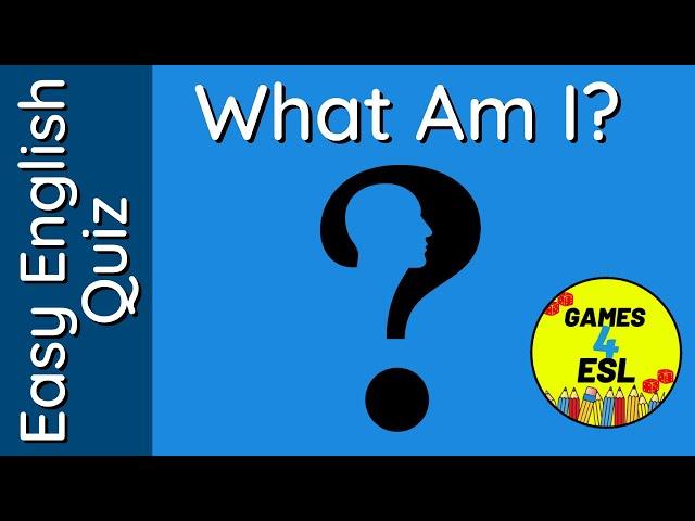 Easy English Quiz | What Am I?