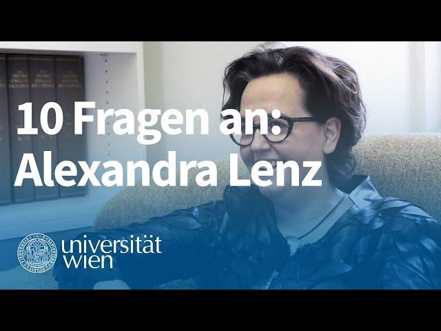 10 Fragen an: Sprachwissenschafterin Alexandra Lenz