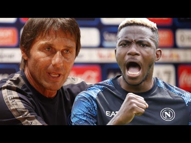 CONTE parla di OSIMHEN, risposta a sorpresa in conferenza stampa! 