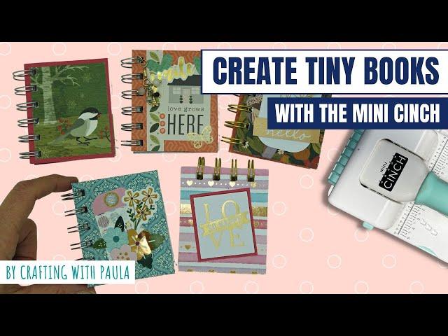 Tiny notebooks with the mini cinch