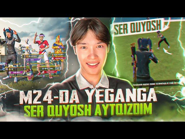  M24-DA YEGANGA PRANK // SERQUYOSH AYTQIZDIM !!! - PUBG MOBILE