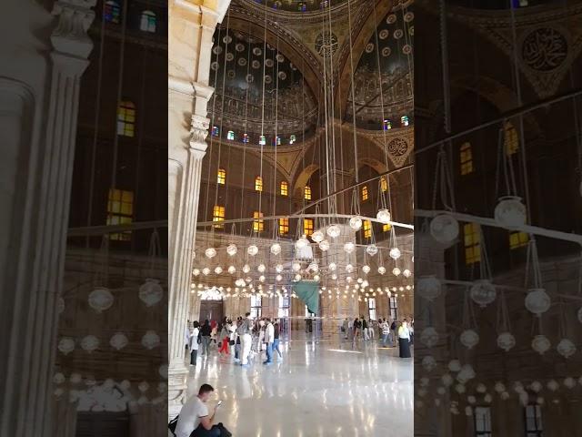 Inside Muhammad Ali Mosque - Cairo