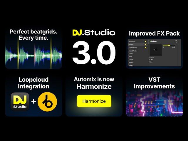 DJ.Studio 3.0 -- The Next Step in DJ Mixing