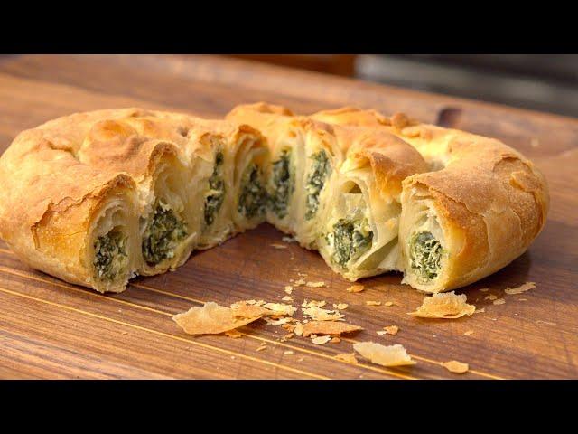 Spanakopita - Hand Made Phyllo Spinach Pie | Christine Cushing