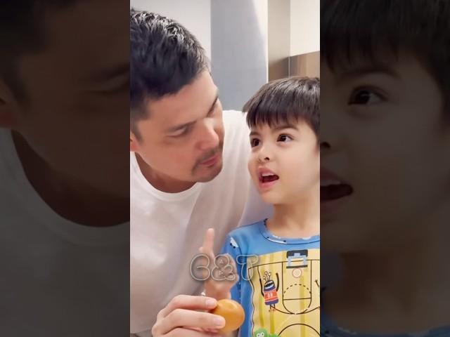 SWEET AND SUPPORTIVE DADDY - DINGDONG DANTES WITH HIS SON, SIXTO #shorts