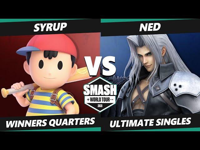 SWT NA Northeast Qualifier Match - Syrup (Ness) Vs. Ned (Sephiroth) SSBU Ultimate Tournament