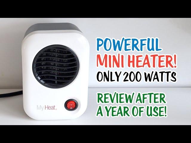 Lasko My Heat 200w Mini Heater Review! BEST Small Greenhouse Heater