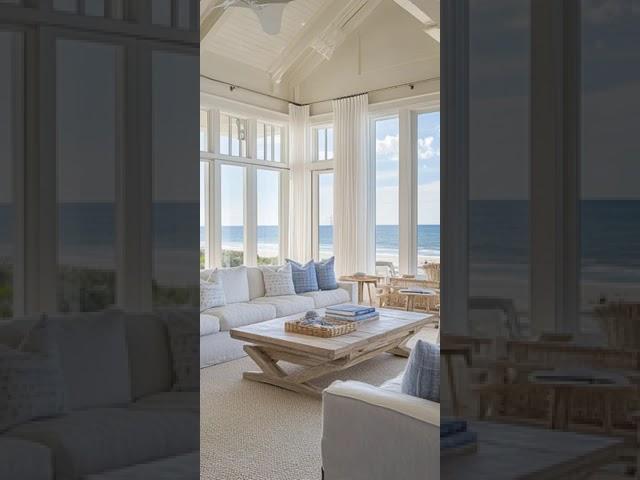 Where the ocean meets modern design for timeless beauty #OceanDesign #Timeless #ModernCoastal