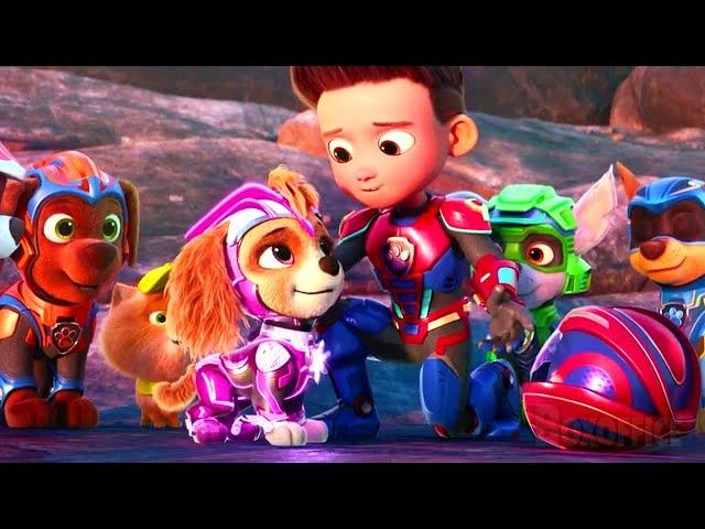 Paw Patrol 2: Escenas finales completas de la súper película (lucha contra meteoritos)  4K