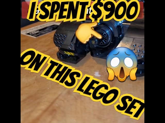 $900 lego set‍ and I bought it #shorts #lego #batmobile #batman