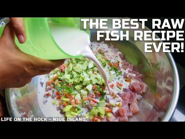 How To Make: The Best Marinated Raw Fish Recipe Ever, With All Natural And Organic Ingredients! ️