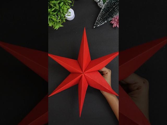 Christmas Star  christmas decor ideas #shortsfeed #craft #diy #diycrafts #christmas #homedecor