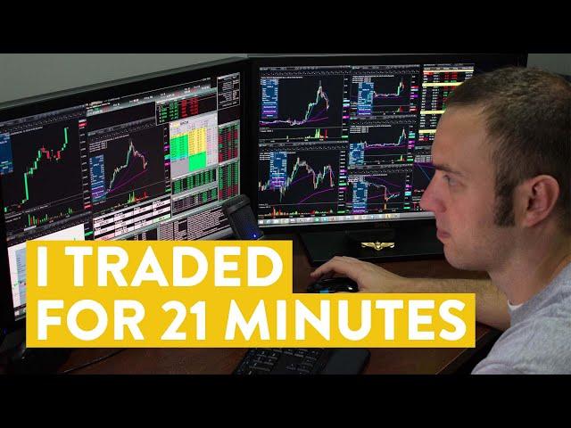 [LIVE] Day Trading | I Traded for 21 Minutes